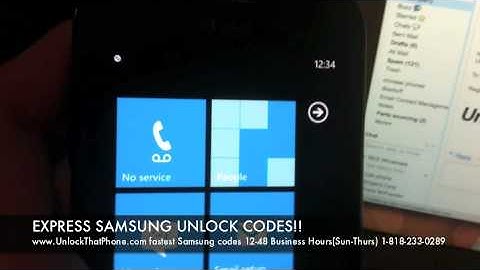 How to Unlock Samsung Focus i917 with Code + Full Unlocking Tutorial!! at&t tmobile o2 rogers bell