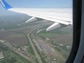 Взлет и посадка в Донецке.