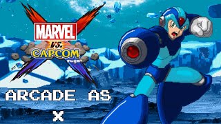 Marvel Vs Capcom X Mugen: Arcade mode as Mega Man X