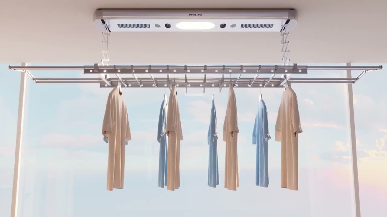 HOZ Digital Lock: Philips Smart Drying Rack - SDR 703