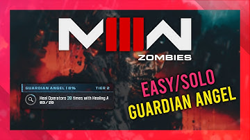 Guardian Angel (Act 2 Tier 2) | MW3 Zombies GUIDE | Quick/Solo | MWZ Mission Tutorial