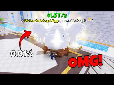 OMG! I FOUND THE BIGGEST 0.01% ArchAngel EGG in STEAL A EGG! ☠️😱