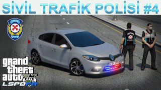 GTA 5 SİVİL TRAFİK POLİSİ #4 | RENAULT FLUENCE | LSPDFR