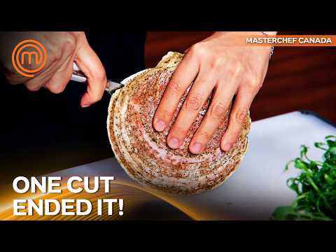 Finale Dreams Shattered by a Scallop DISASTER! | MasterChef Canada