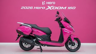 FINALLY LAUNCHED! 😍 2026 Hero Xoom 160 Is Here & It Looks INSANE
