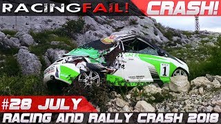 Racing and Rally Crash Compilation Week 28 July 2018 | RACINGFAIL