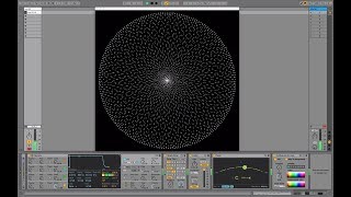 Audio Visualization - Max for Live: Oscilloscope test 03 (transpose)