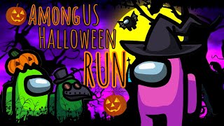 Among US Halloween Run | Halloween Run and Freeze | Among US Game for Kids | PhonicsMan Fitness