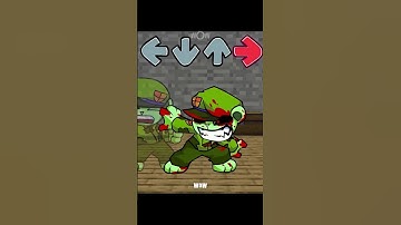 FNF Character Test | Gameplay VS Minecraft Animation | Flippy Flipped Out V1 (FNF Mod) #shorts