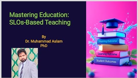 Student Learning Outcomes (SLOs) | SLOs based teaching| Active Instruction #pedagogy #teaching 