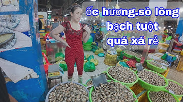 chợ bình điền qua tuân quá ế tôm càng rẻ.bạch tuột sống rẻ lổ te tua chợ thì vắng.