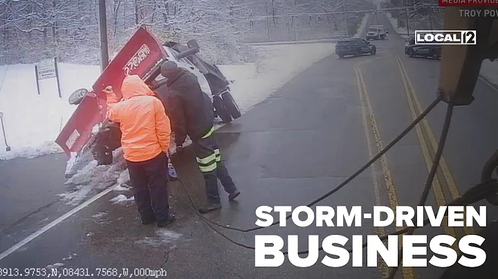 Bad weather, big business: Tow truck company sees influx in calls with winter storm