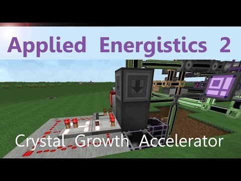 Applied Energistics 2 Tutorial: Crystal Groeiversneller geautomatiseerde