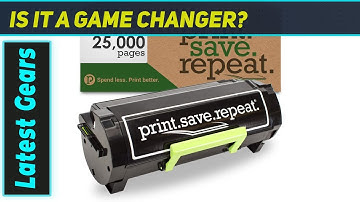 Print.Save.Repeat. 56F1U00: The Ultimate High-Yield Toner for Lexmark!
