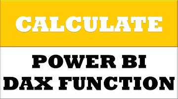 How to create CALCULATE dax function in power bi desktop