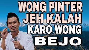 NGAJI GUS BAHA//wong pinter Jeh kalah Karo wong bejo#gusbaha 