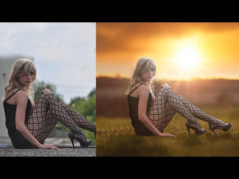 Photoshop tutorial | photo manipulation change background ...