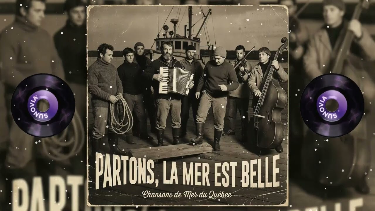 Partons, la mer est belle - Chant de Marin Québécois