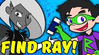 Can You Find Ray Blank? Grace Cale & Ray Blank Steal All The Color! | Fun Kids Games at Cool School