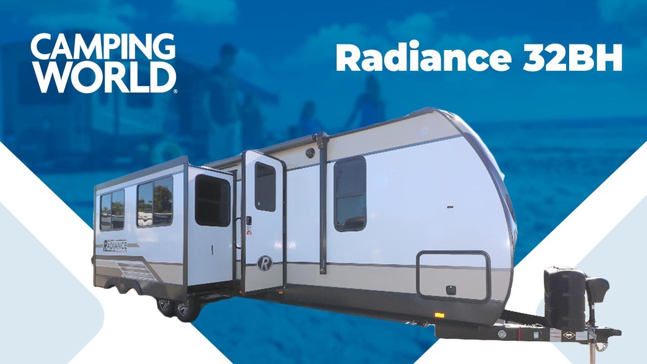2020 Radiance 32BH Travel Trailer RV Review Camping World YouTube