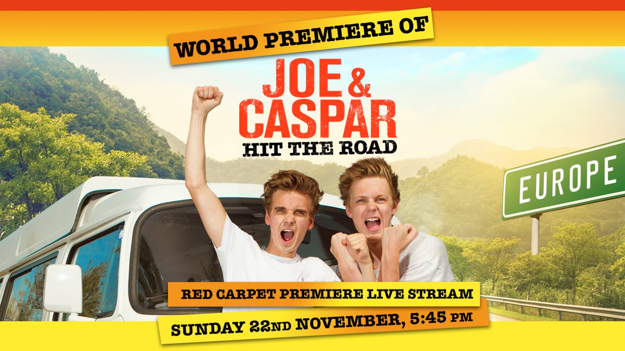 Joe & Caspar Hit The Road Red Carpet Premiere Live Stream