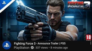 Fighting Force 3 - First Trailer | Square Enix | Concept