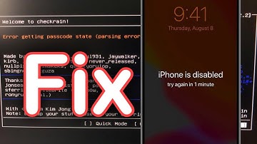 Fix Error getting passcode state (parsing error) checkra1n 0.12.2 | checkn1x-1.1.6 | iOS14.3