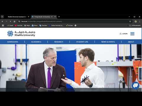 Khalifa University Scholarship