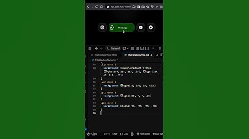 Minimal Social Links UI That Looks TOO Clean 😮✨ | TheFlexBoxShow | #shorts #theflexboxshow