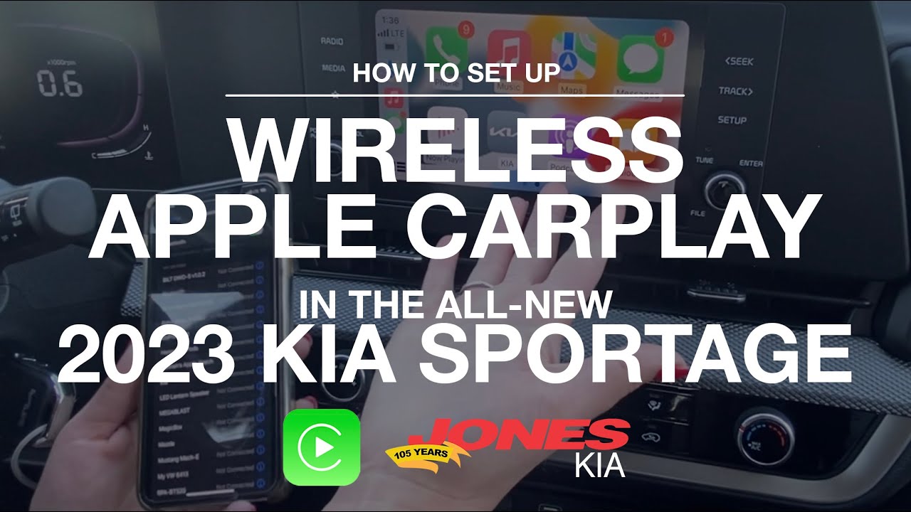 How to Connect Wireless 📲 Apple CarPlay in the 2023 Kia Sportage