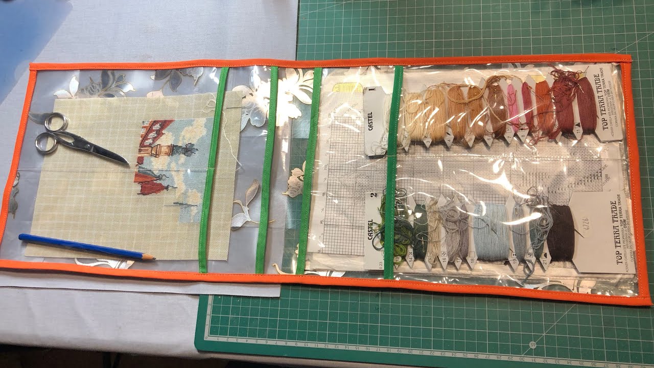 Cosemos 🥰un organizador para proyectos de puntos de cruz 🪡🧵