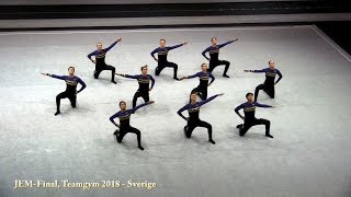 JEM-Final, Teamgym 2018, Sweden, Juniorherrar, Highlights - Odivelas, Portugal