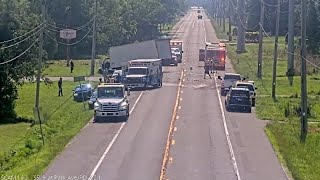 [HORROR] Delaware: Innocent Box Truck Driver Hit Head-On During Distracted Driving Crash