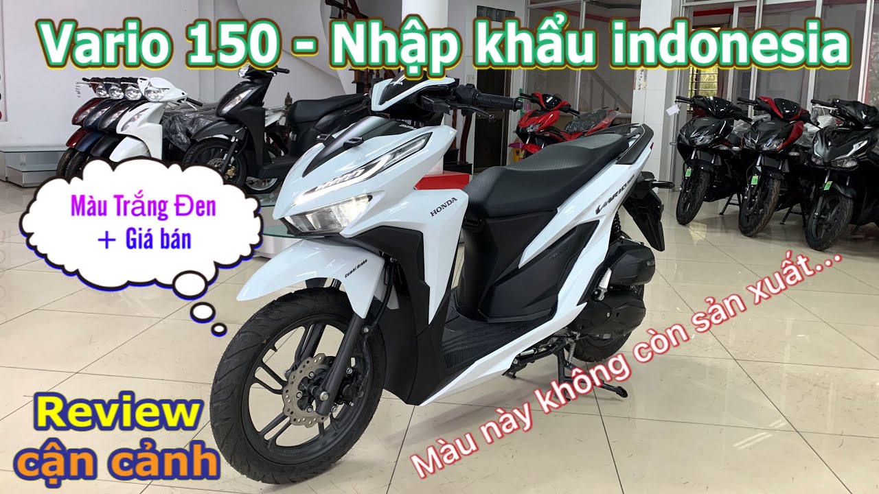 Ấn tượng Honda Vario 150 đen tuyền lên đồ chơi hàng hiệu  Motosaigon