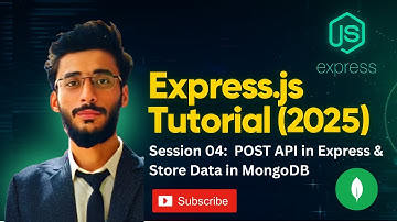 Express.js Session 04 -2025 | POST API in Express & Store Data in MongoDB with Schema | Rehan Kapaya