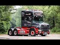 HOLRIDGE FULLY RESTORED SCANIA T164 580 V8 // LOUD OPEN PIPE SOUNDS [ONBOARD] + DRAGRACE WITH 660s