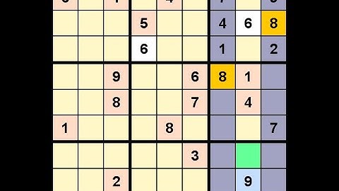 How to Solve Los Angeles Times Sudoku Expert March 17, 2022