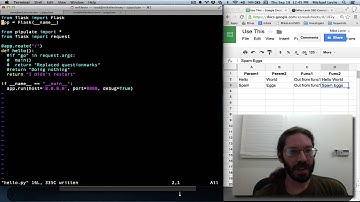 Reading Querystring Values From Python and Flask