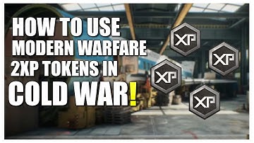 How To Use Modern Warfare 2xp Tokens In Cold War