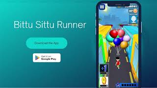 Bittu Sittu Runner Game Trailer By Bittu Sittu Toons