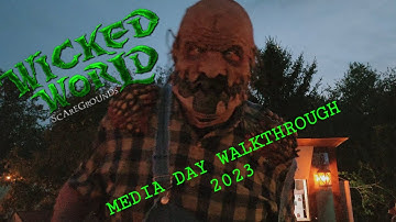 Wicked World Scaregrounds  in Nicholasville Kentucky walkthrough for Haunt Season 2023!!!