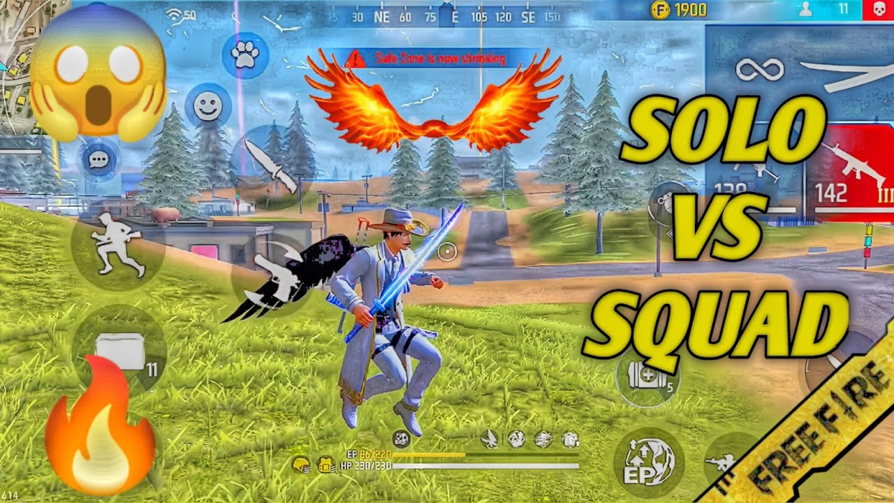 SOLO VS SQUAD PAKE BUNDLE ELITE PASS TERAKHIR AUTO DI BAR BAR KEUN 12 ...