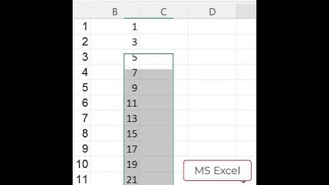 MS Excel Serienummer genereren
