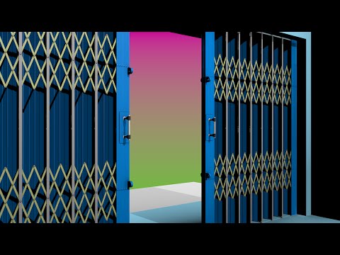 SketchUp tutorial how to modeling folding gate YouTube