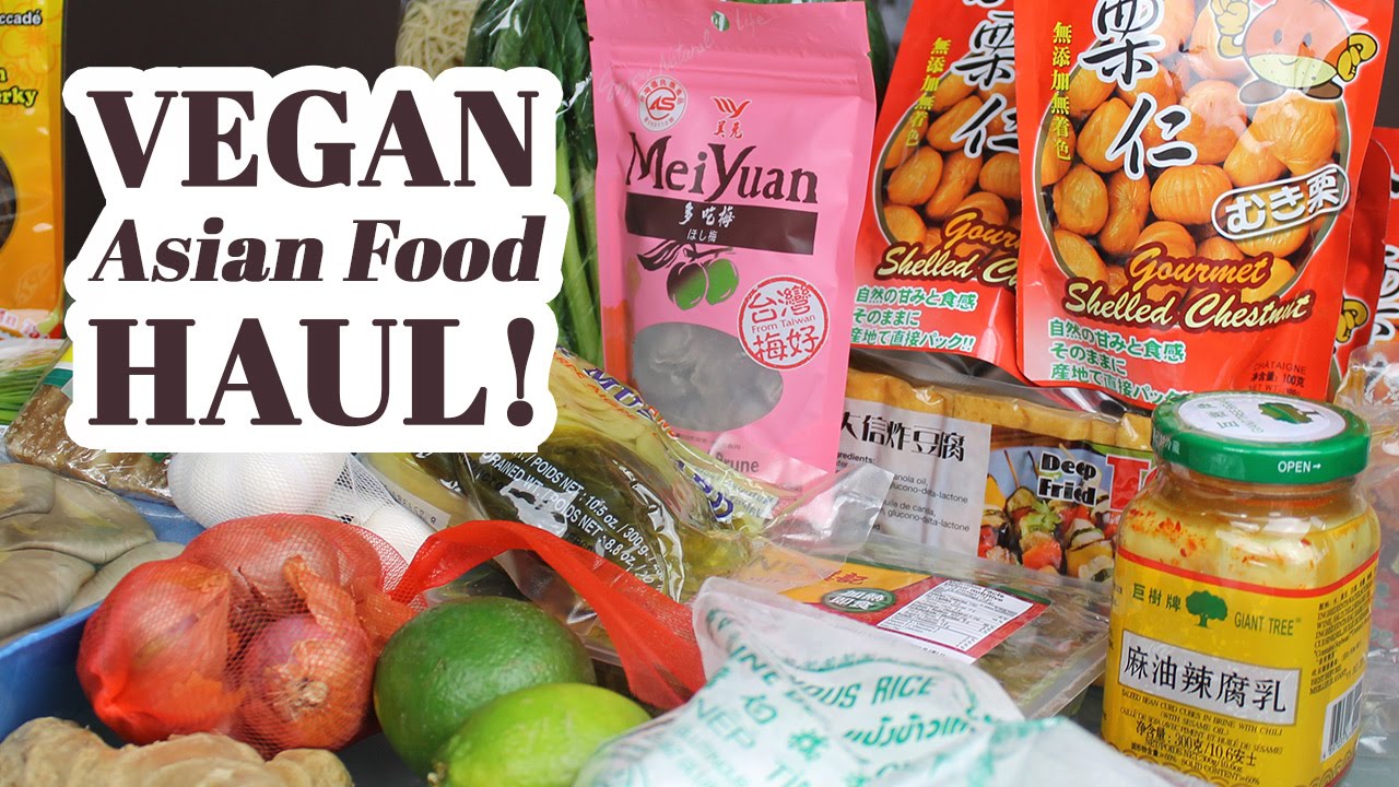 Vegan Asian Grocery Haul! T&T Supermarket [vegan grocery haul #1] - YouTube