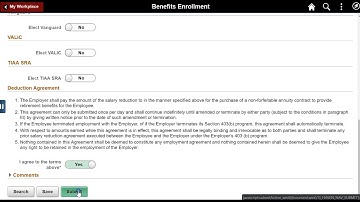 GT eForms™ Demo: PeopleSoft 403(b) Elections eForm
