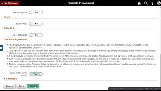 GT eForms™ Demo: PeopleSoft 403(b) Elections eForm