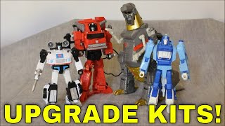 Upgrade Kits for 86 Jazz, Blurr & Grimlock, and Kingdom Inferno - GotBot True Review NUMBER 856