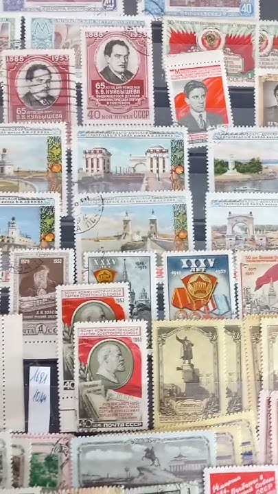 Sowjetunion Briefmarken aus der Zeit 1945 - 1960 / Почтовые марки ...
