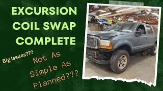 Ford Excursion Coil Spring Conversion: 05+ Axle Swap